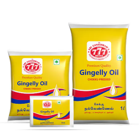 gingelly oil packet
