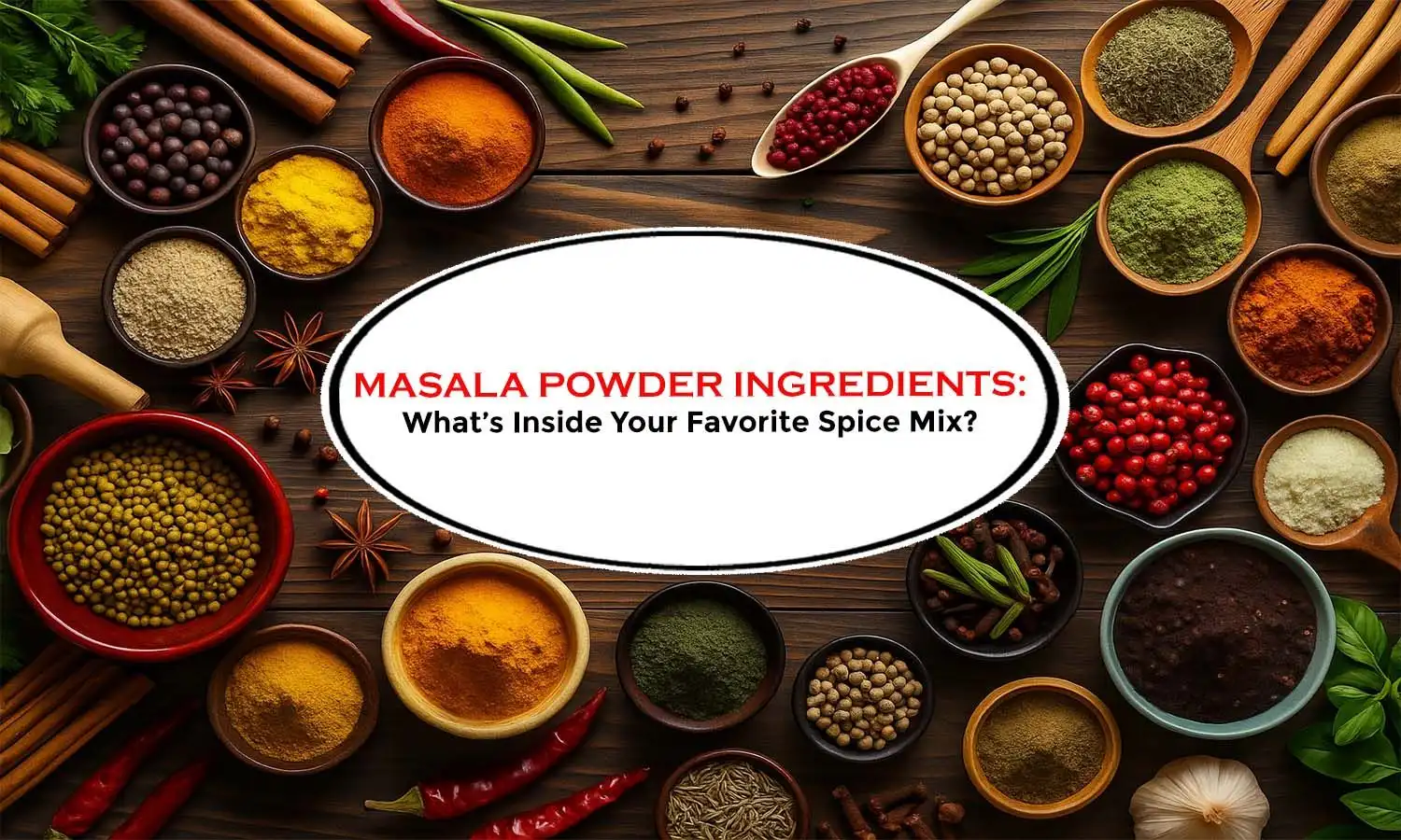 Masala Powder Ingredients