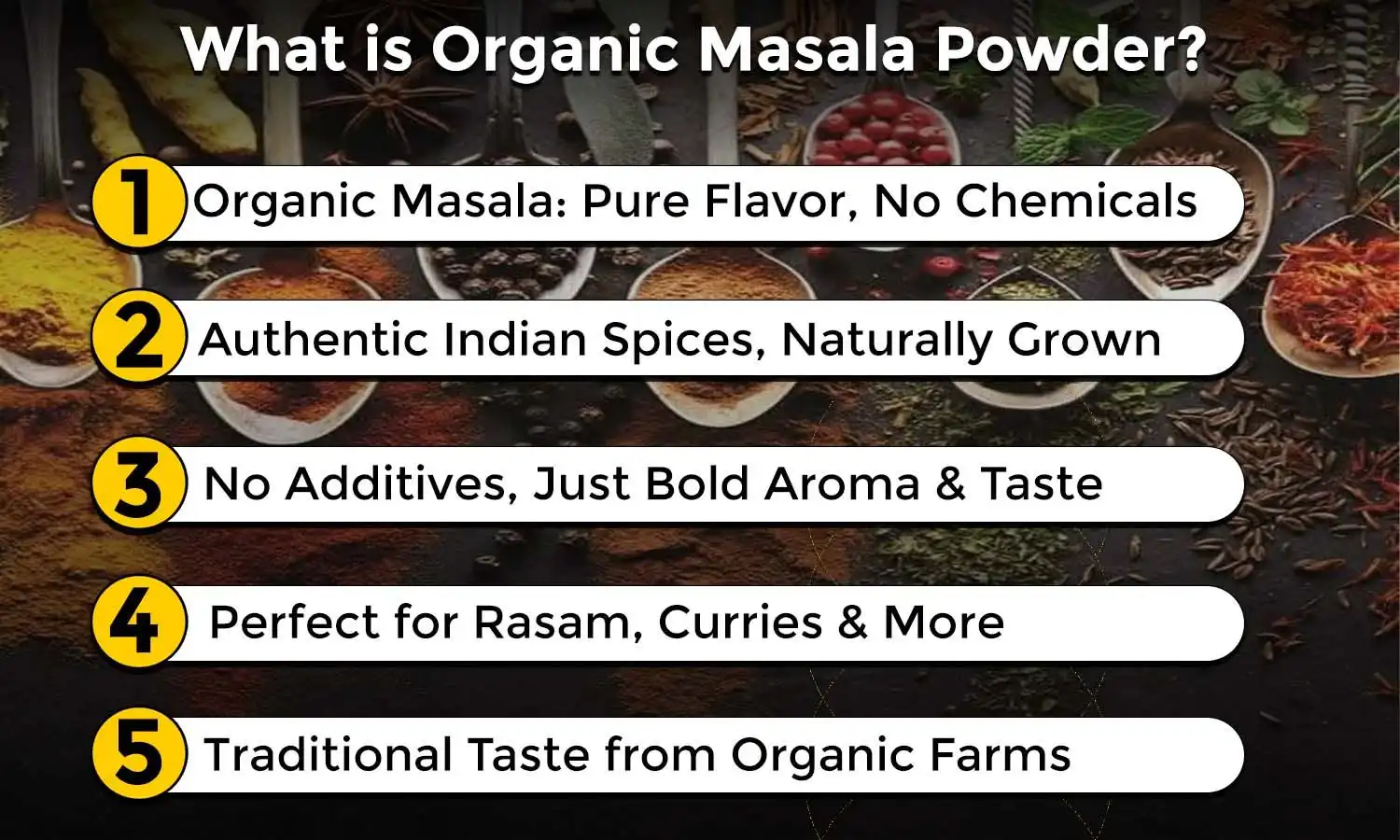Organic Masala Powder