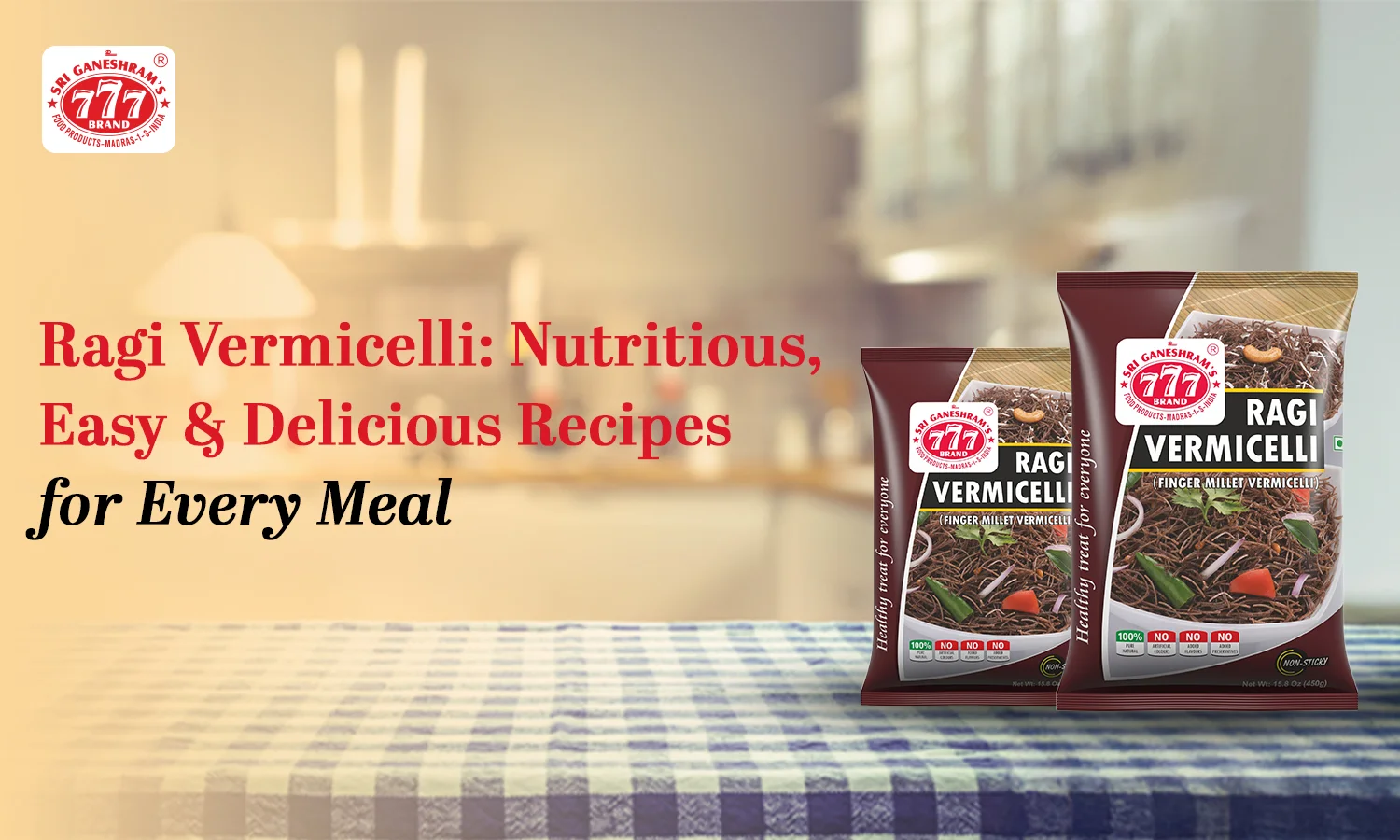Gluten-Free Ragi Vermicelli