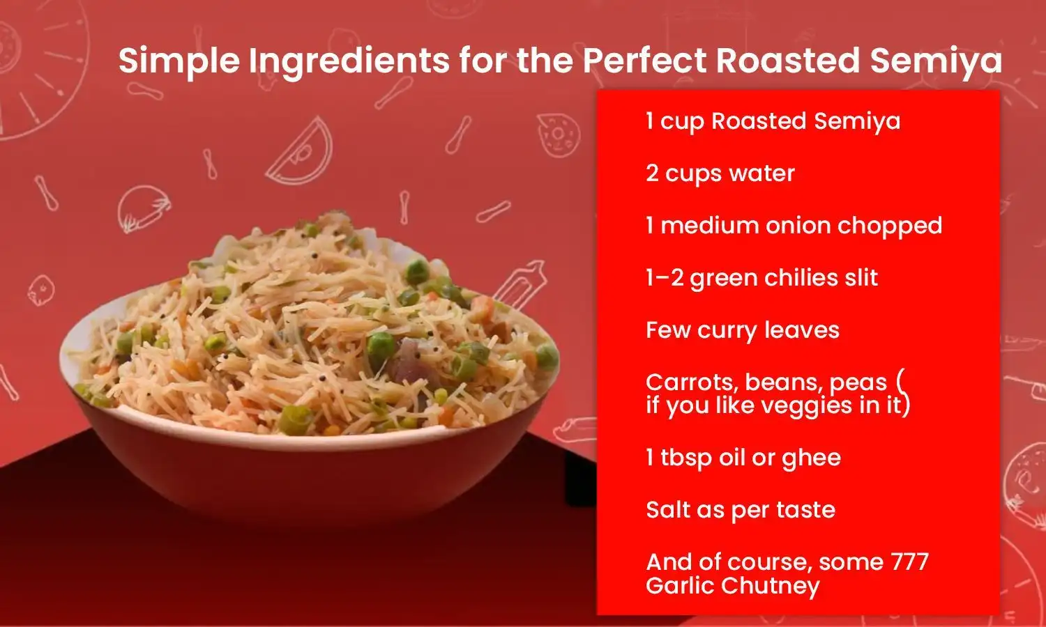 Roasted Semiya Recipe