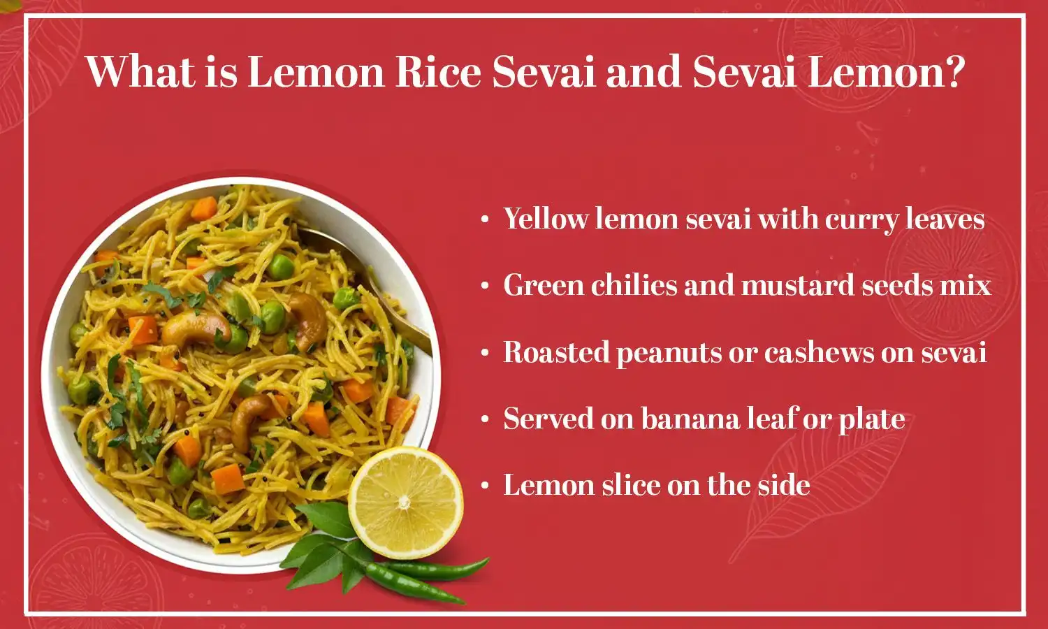 lemon sevai