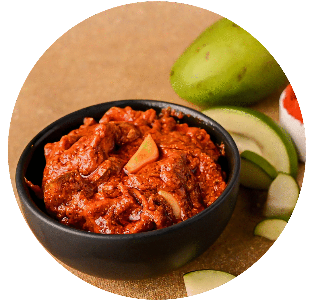 Andhra Avakaya Mango Pickle Recipe