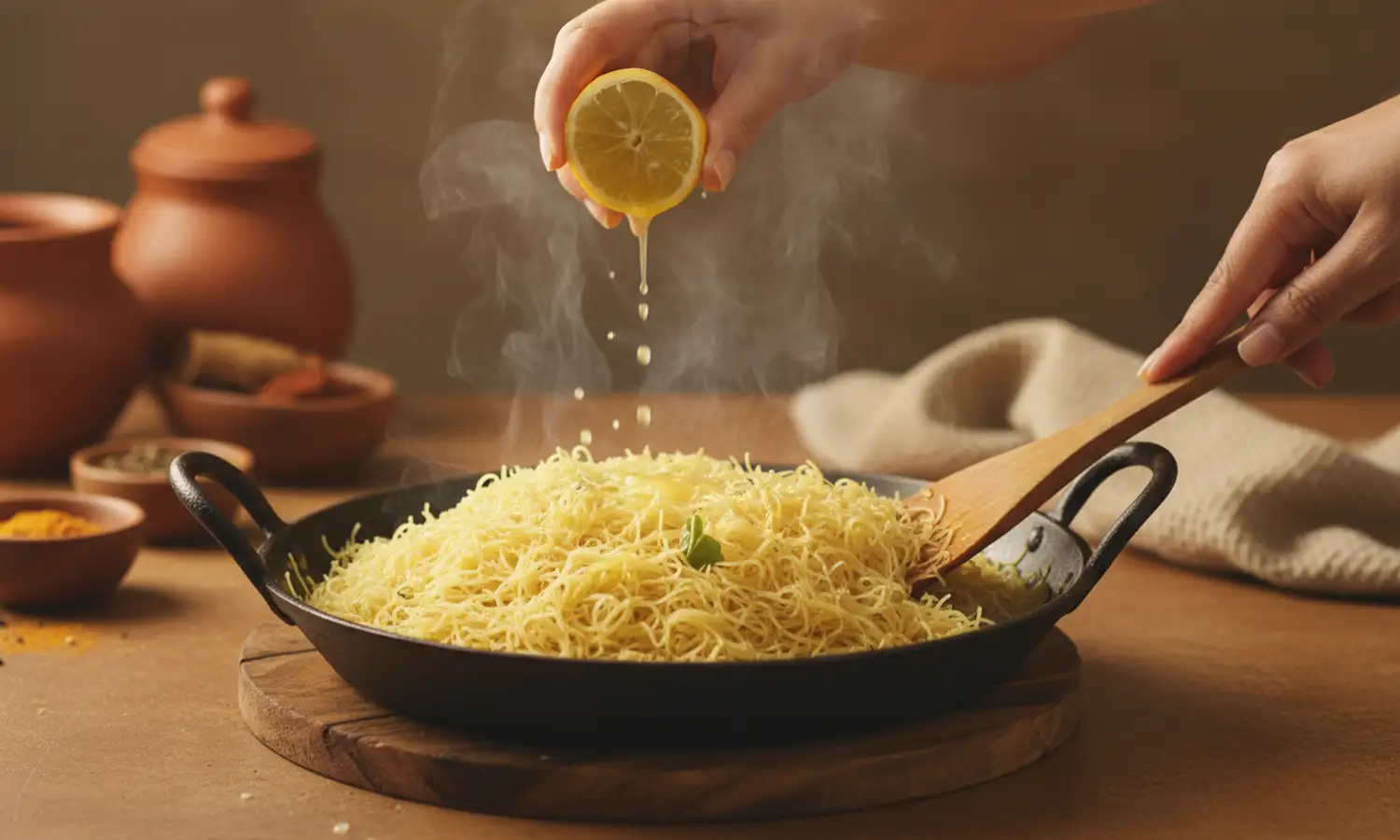 Lemon rice sevai recipe