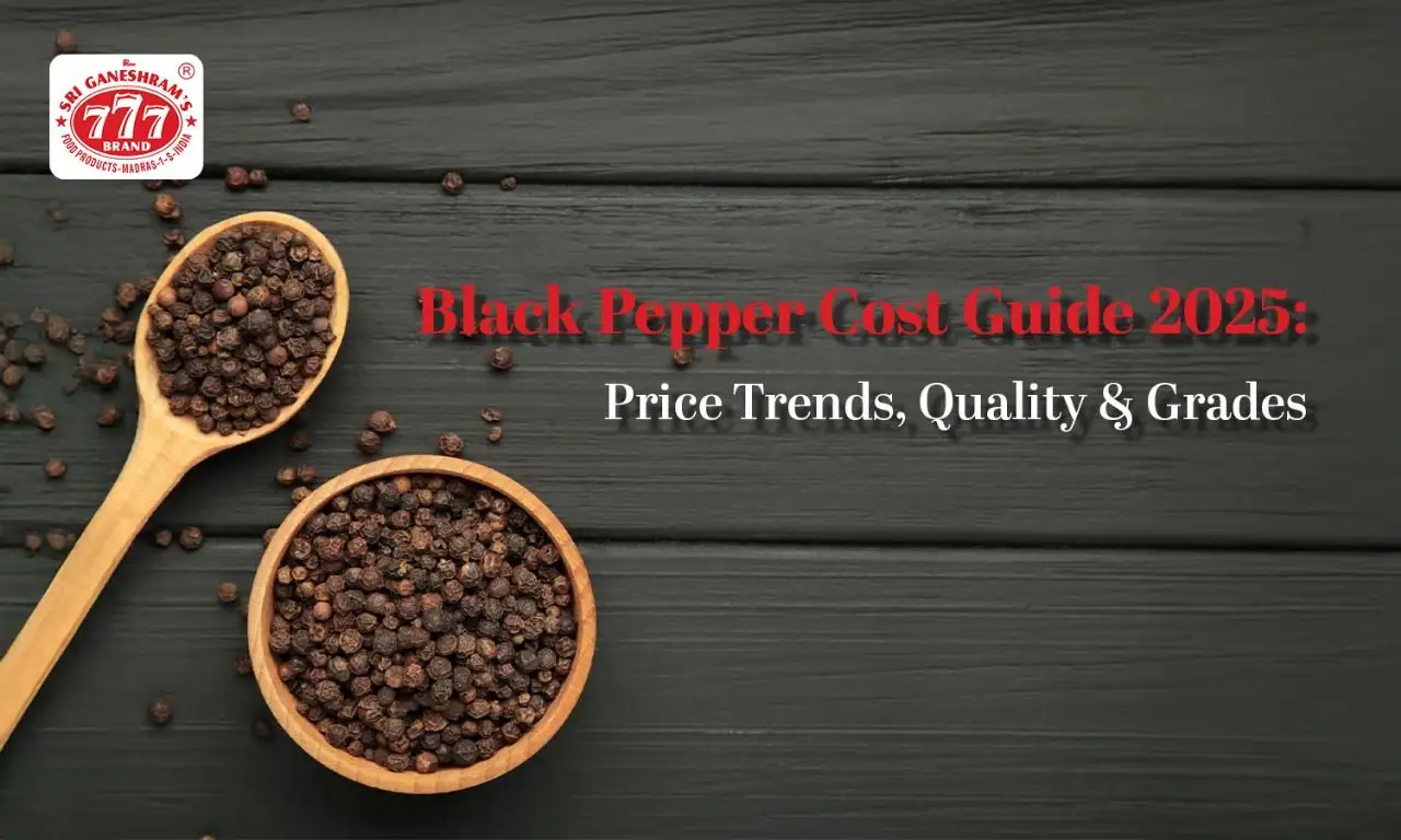 black pepper cost