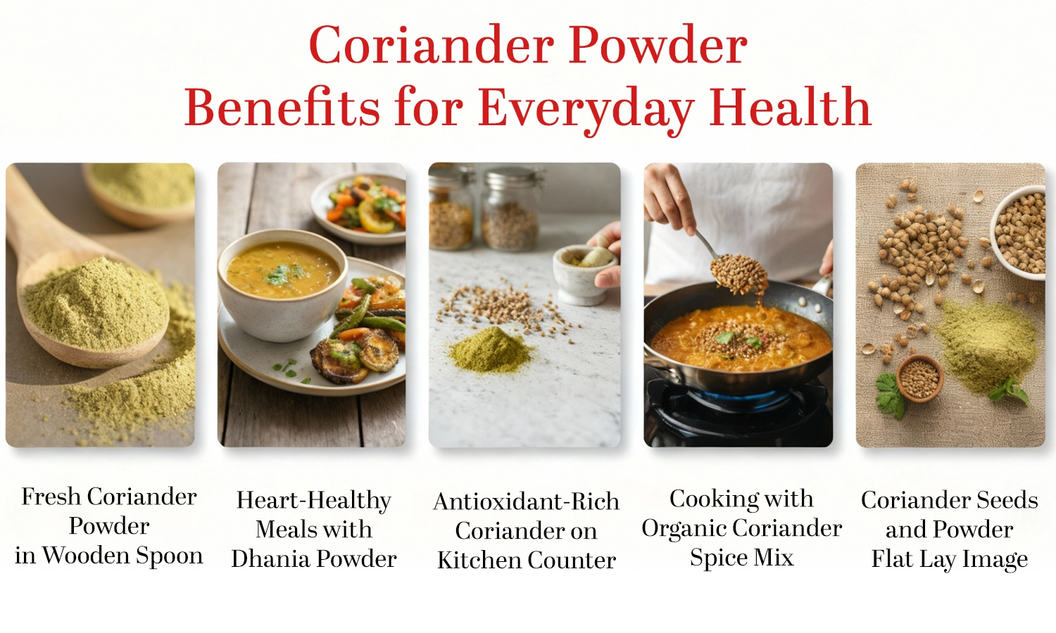 coriander powder benefits