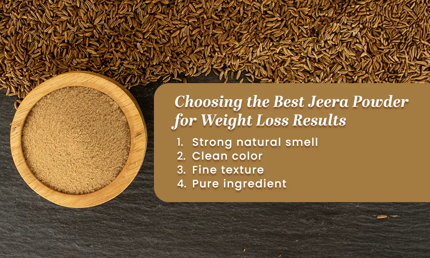 jeera powder for weight loss