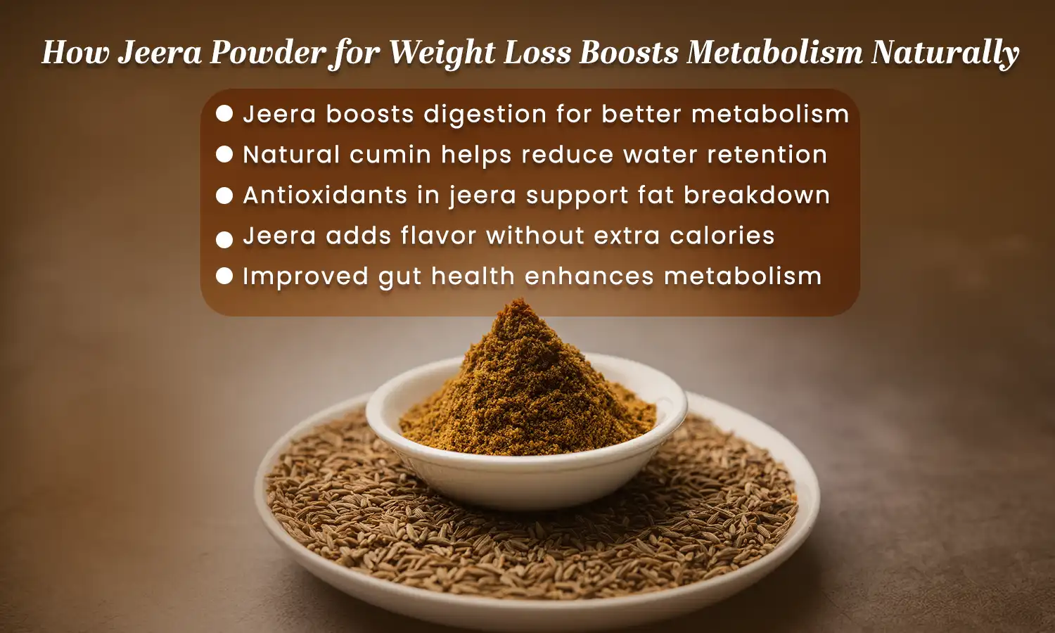 jeera powder for weight loss