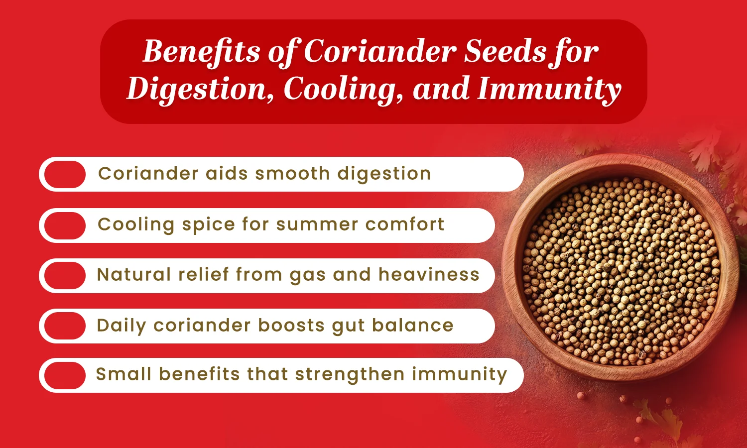 Coriander Seeds Benefits