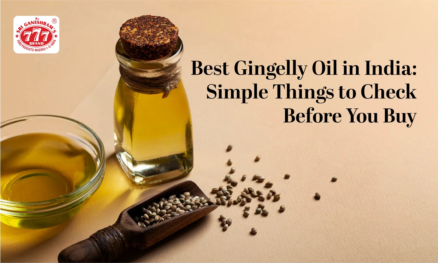 best gingelly oil