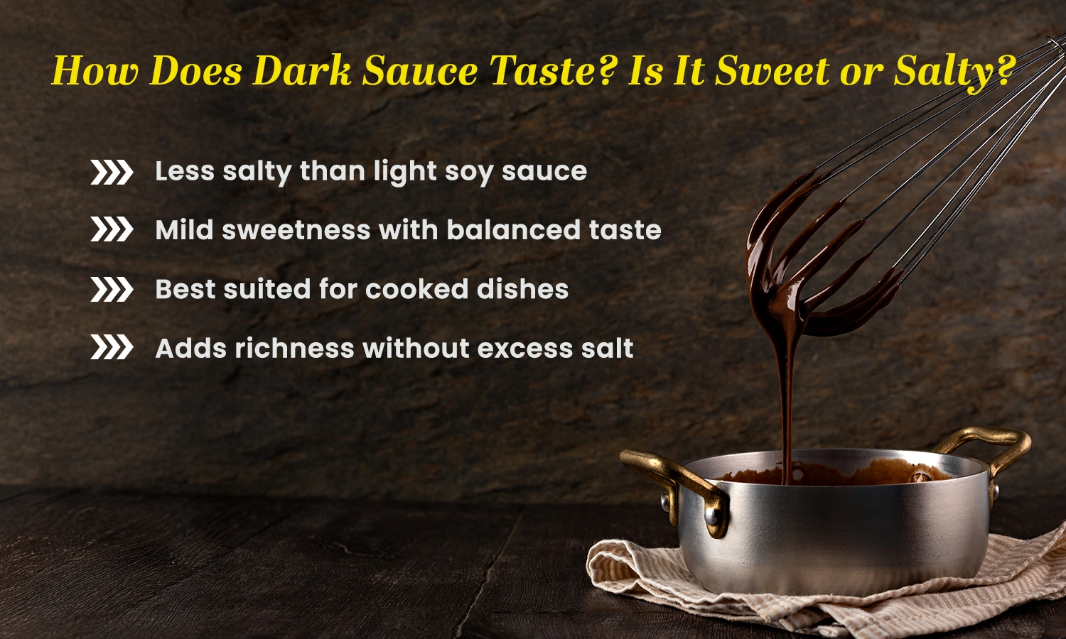 What is Dark Sauce