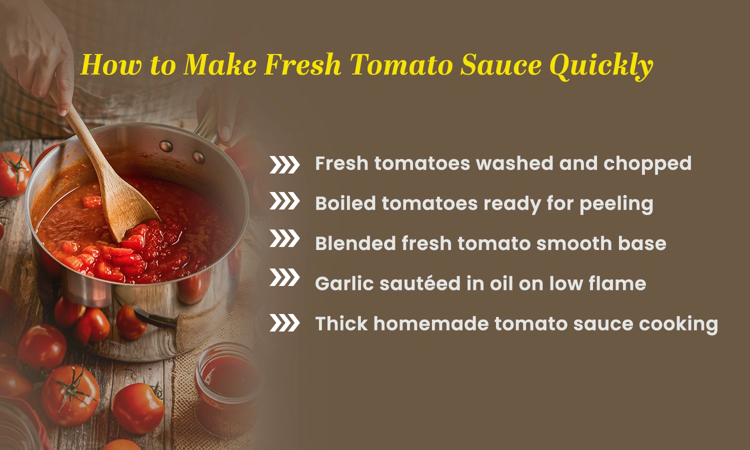 Fresh Tomato Sauce