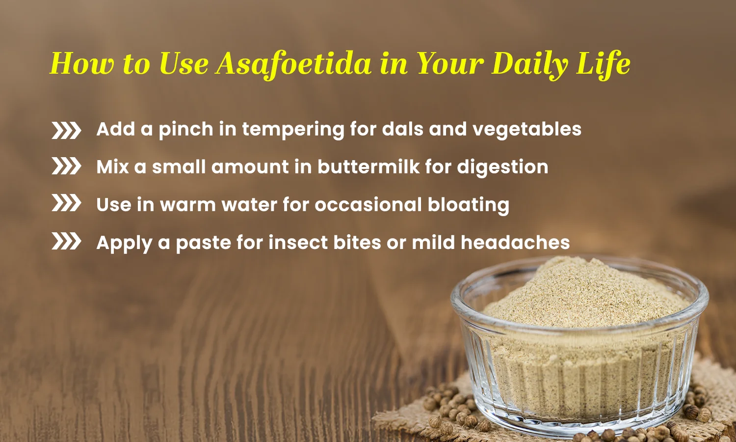 uses of asafoetida