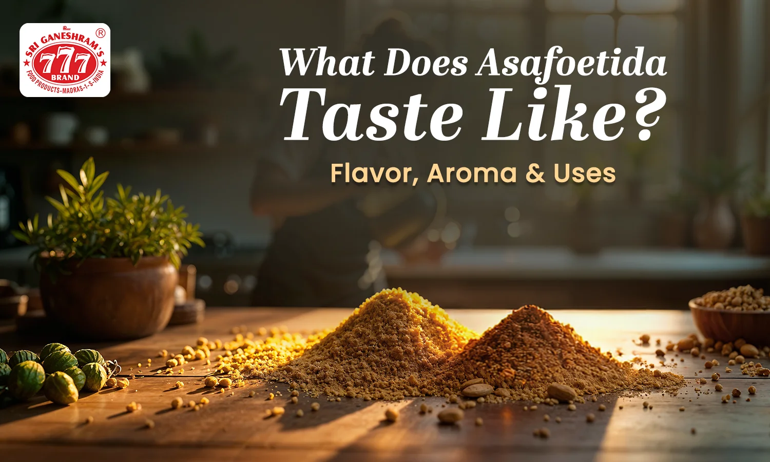 Asafoetida taste
