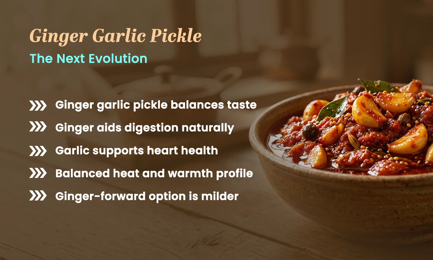 Ginger Garlic Pickle: The Next Evolution