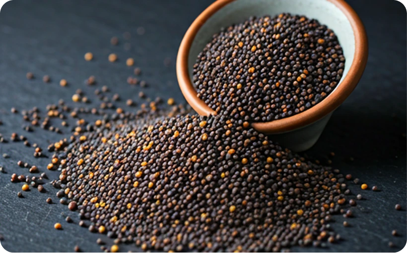 Mustard seeds
