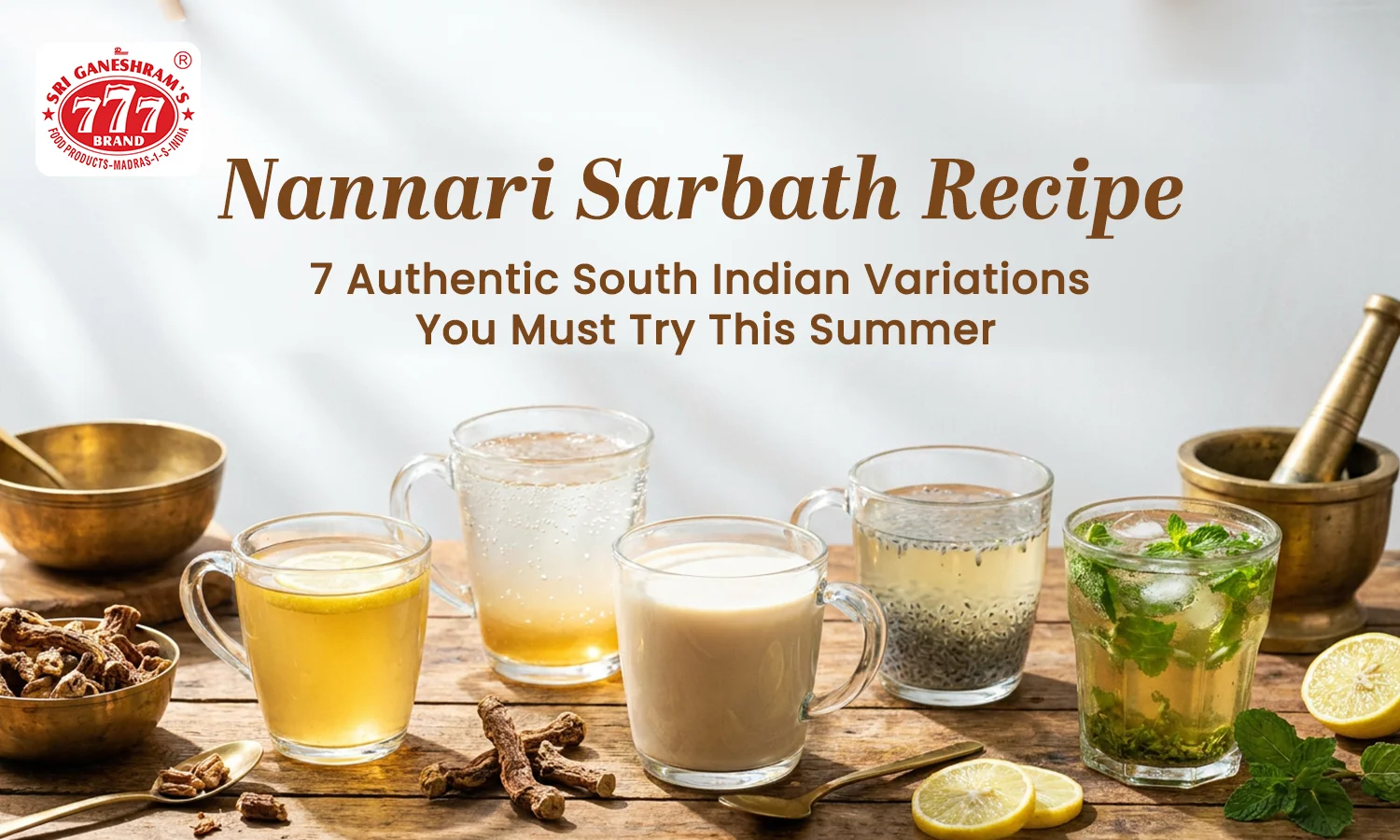 Nannari Sarbath Recipe