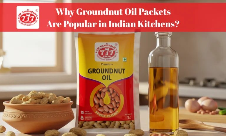 groundnut oil packet