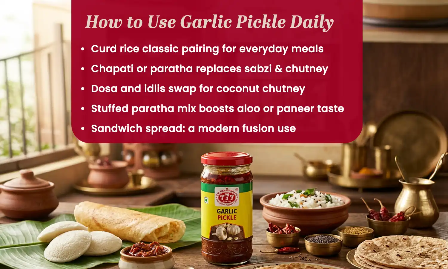 Garlic Pickle Benefits