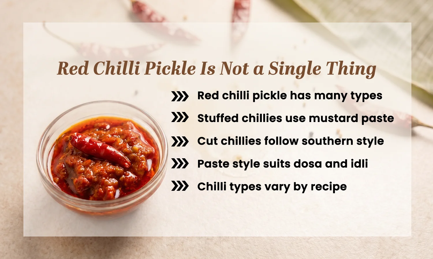 Red Chilli Pickle