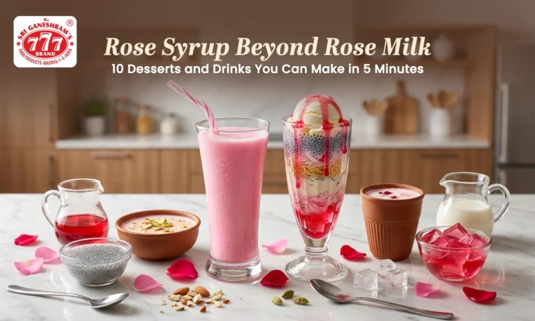 Rose syrup