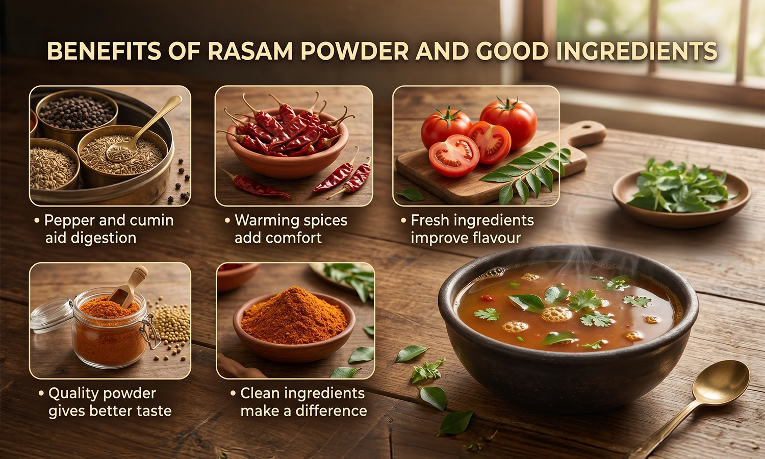 Rasam Ingredients