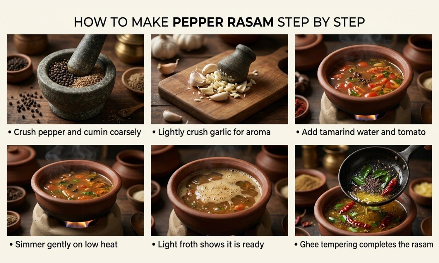 Pepper Rasam Recipe