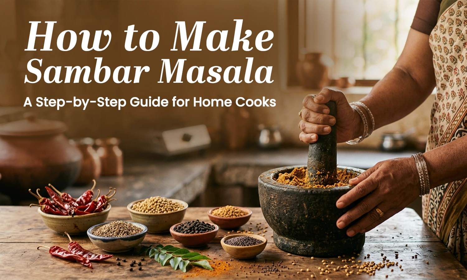 how to make sambar masala