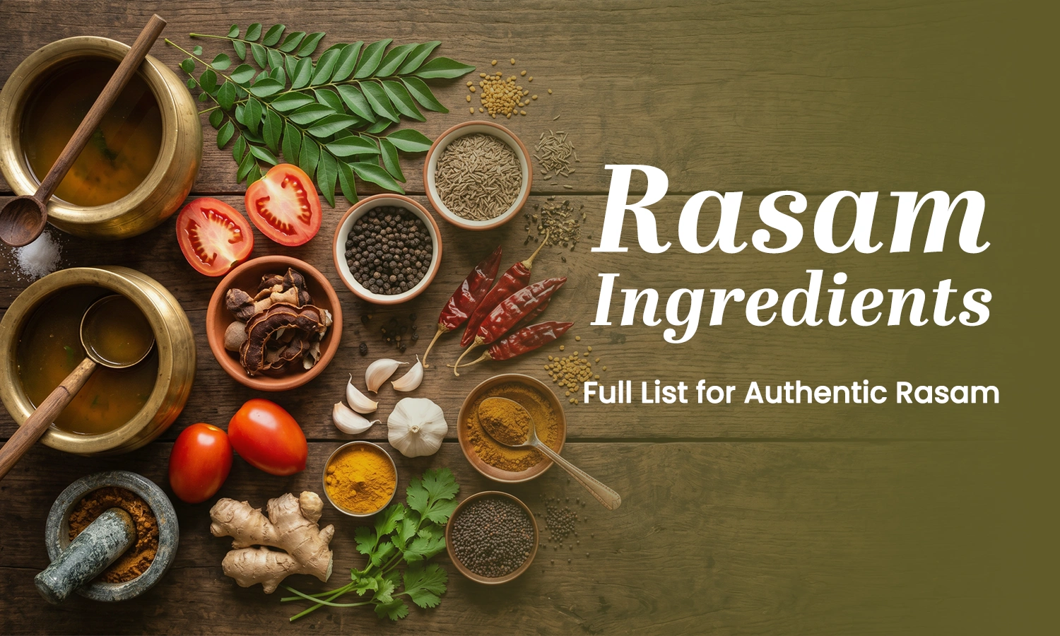 Rasam Ingredients