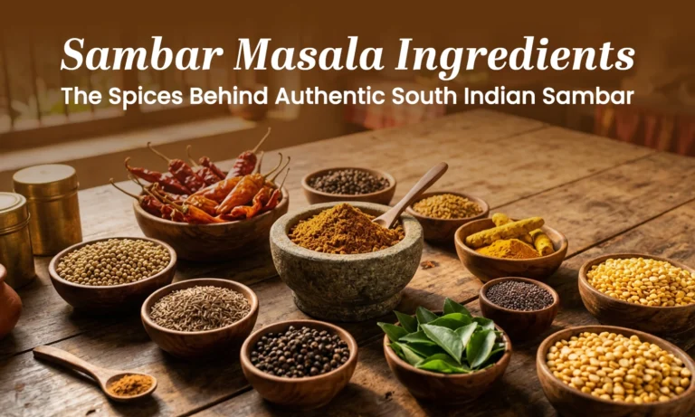 sambar masala ingredients