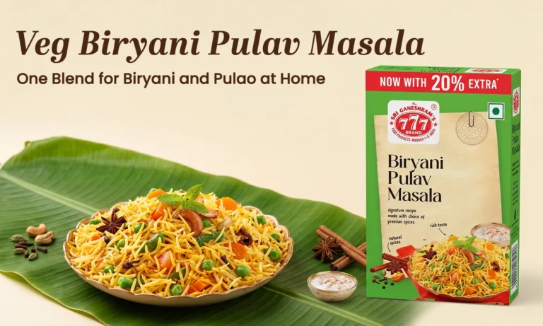 veg biryani pulav masala