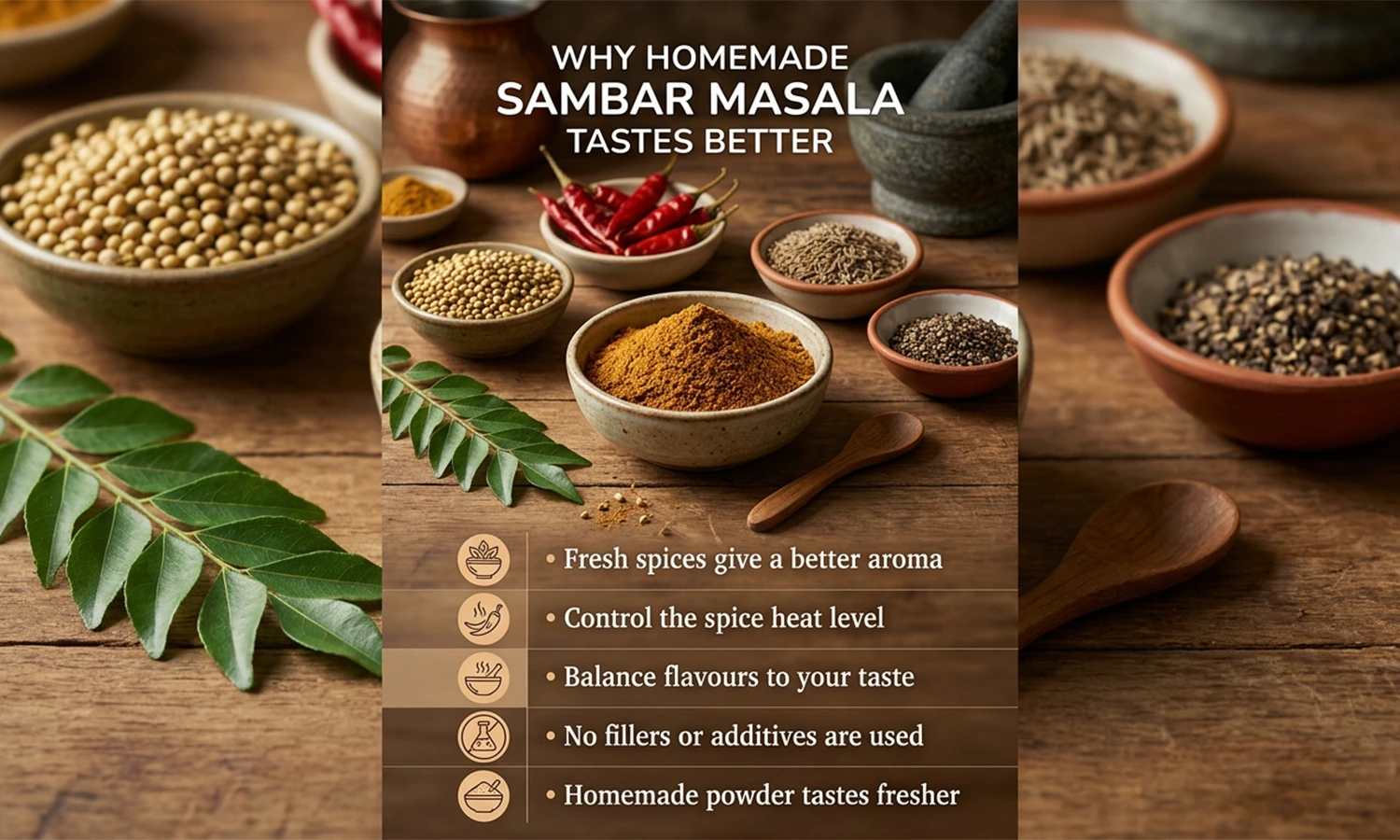 how to make sambar masala