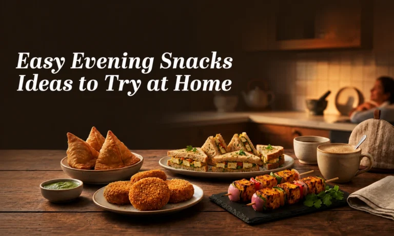 Evening Snacks Ideas