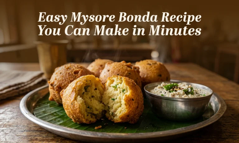 Mysore Bonda Recipe
