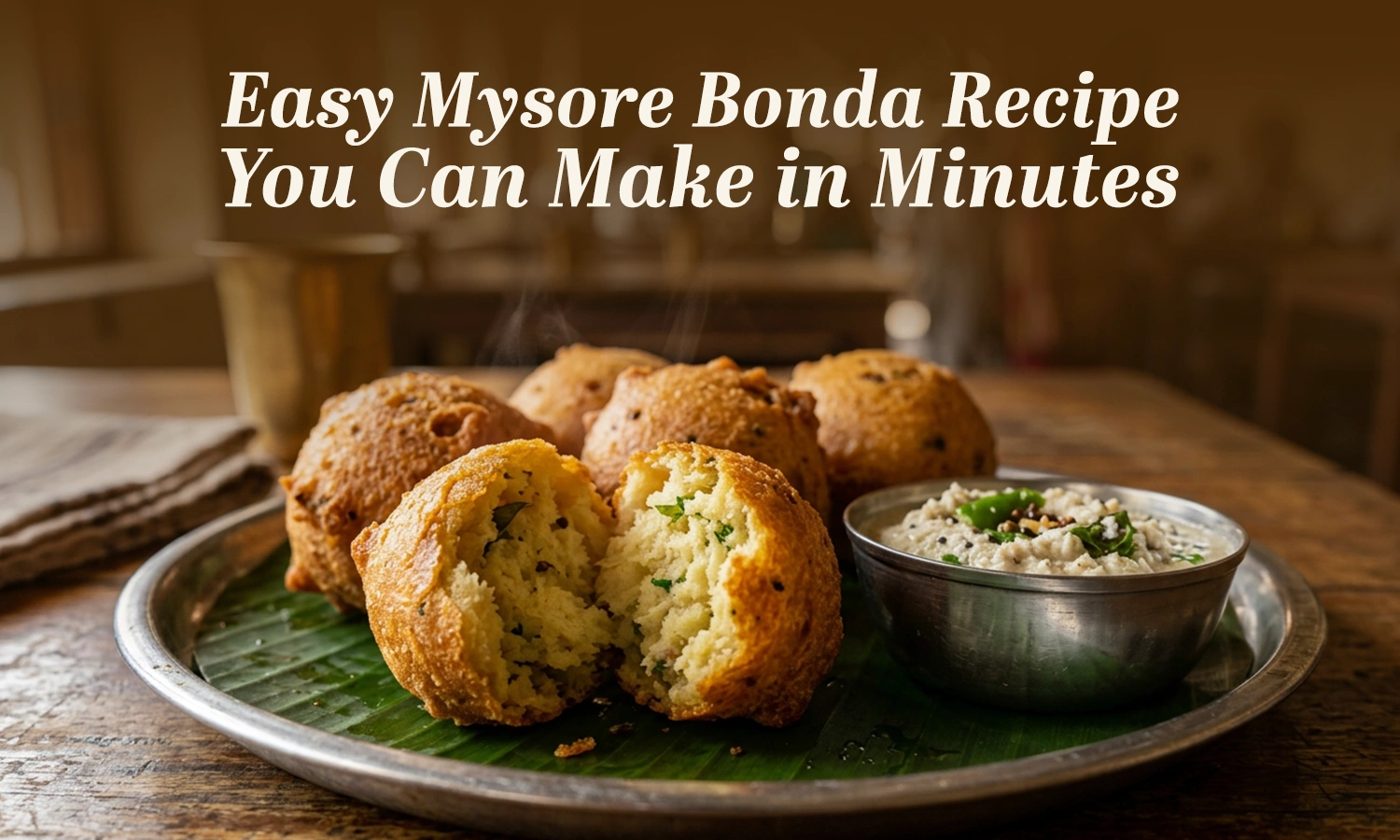 Mysore Bonda Recipe