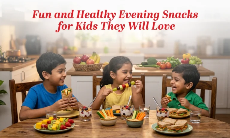 Evening Snacks for Kids