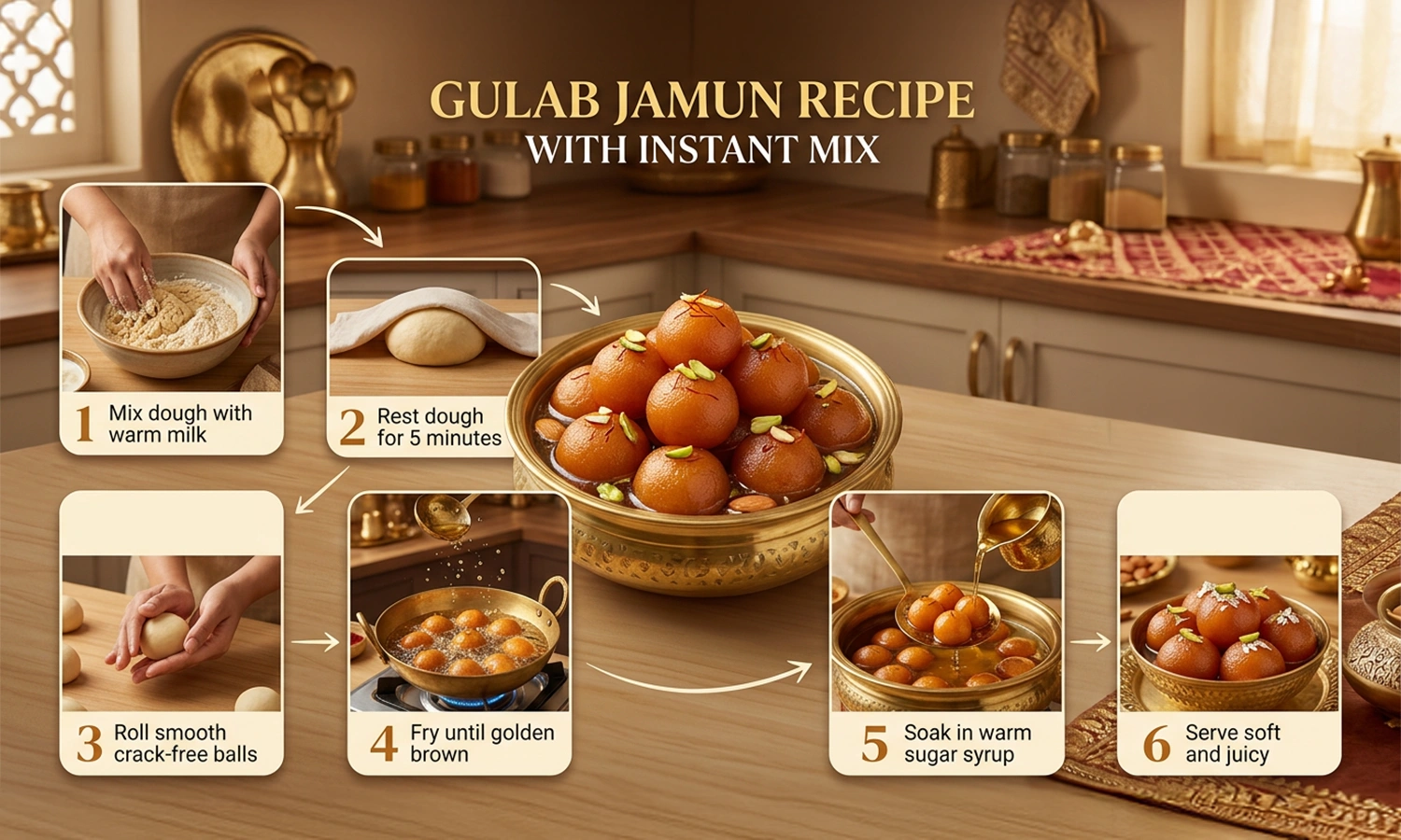 how to make gulab jamun