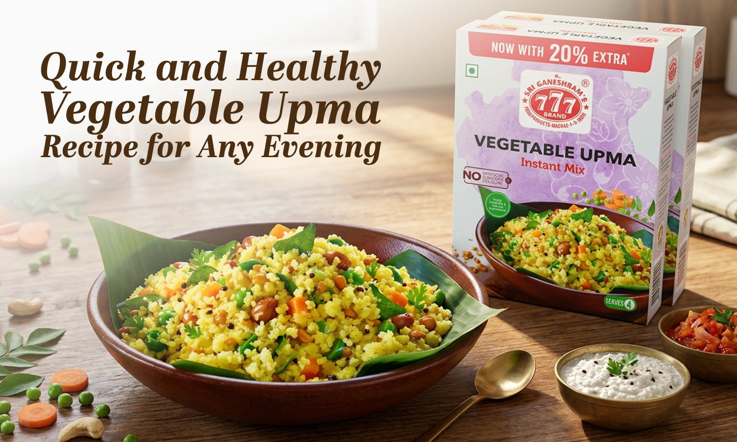 Vegetable Upma Recipe
