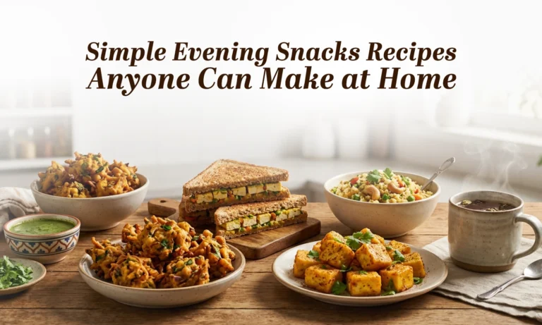 Evening Snacks Recipes