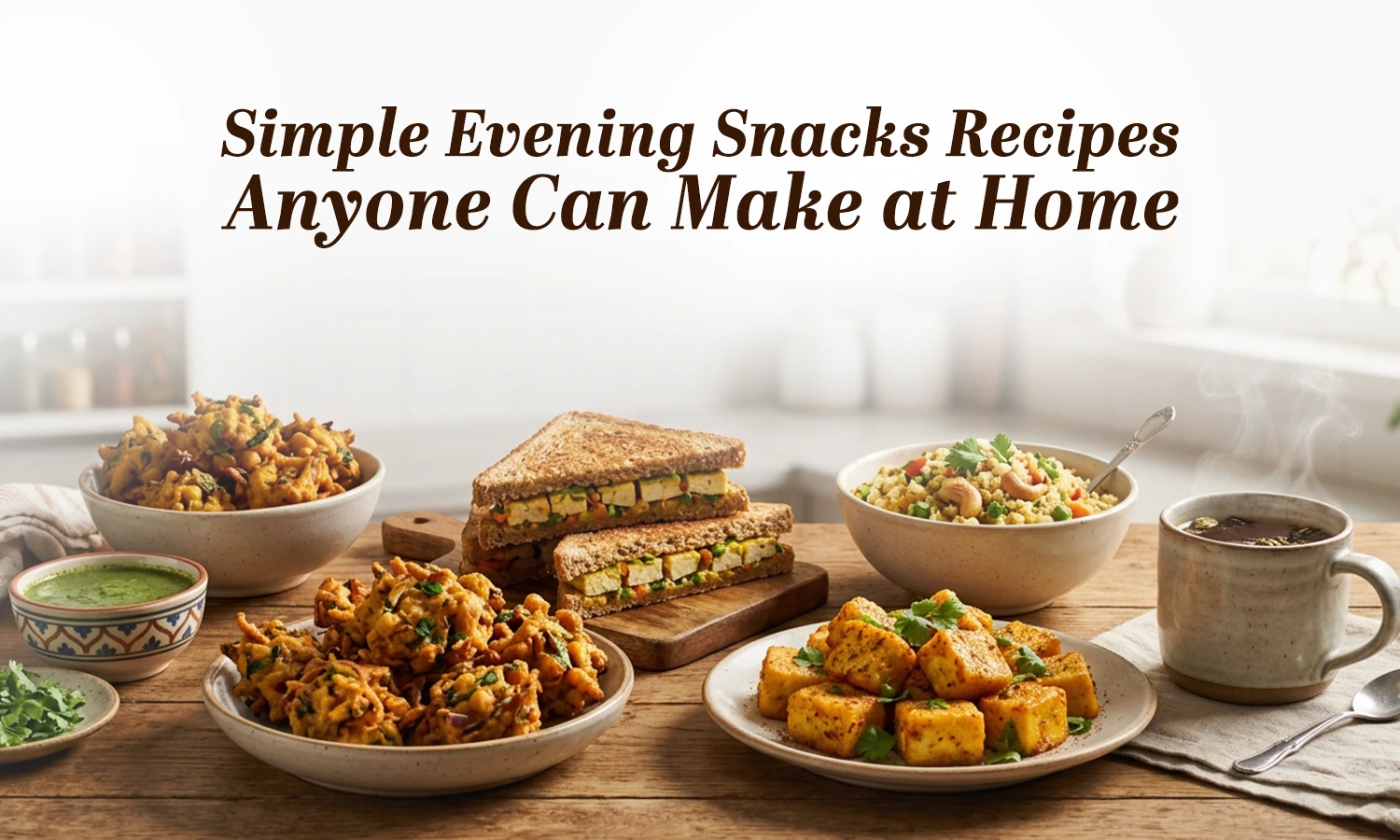 Evening Snacks Recipes