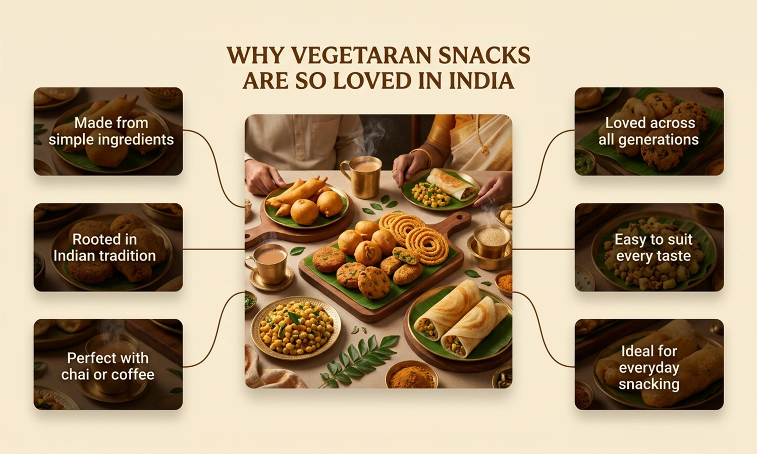 vegetarian evening snacks