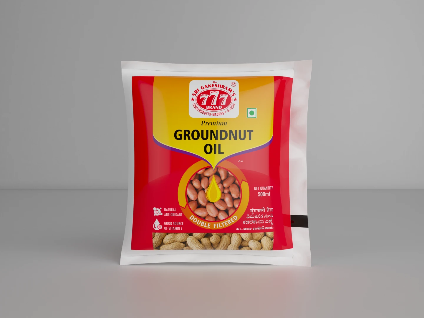 777 groundnut oil 500ml