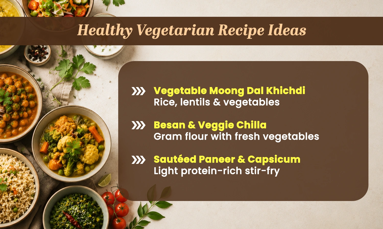 Healthy Vegetarian Recipes