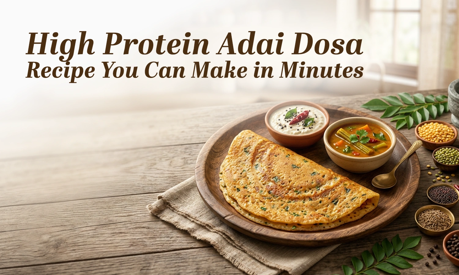 Adai Dosa Recipe