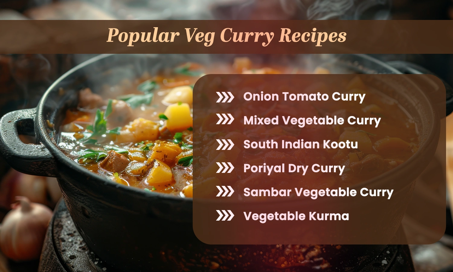 veg curry recipe