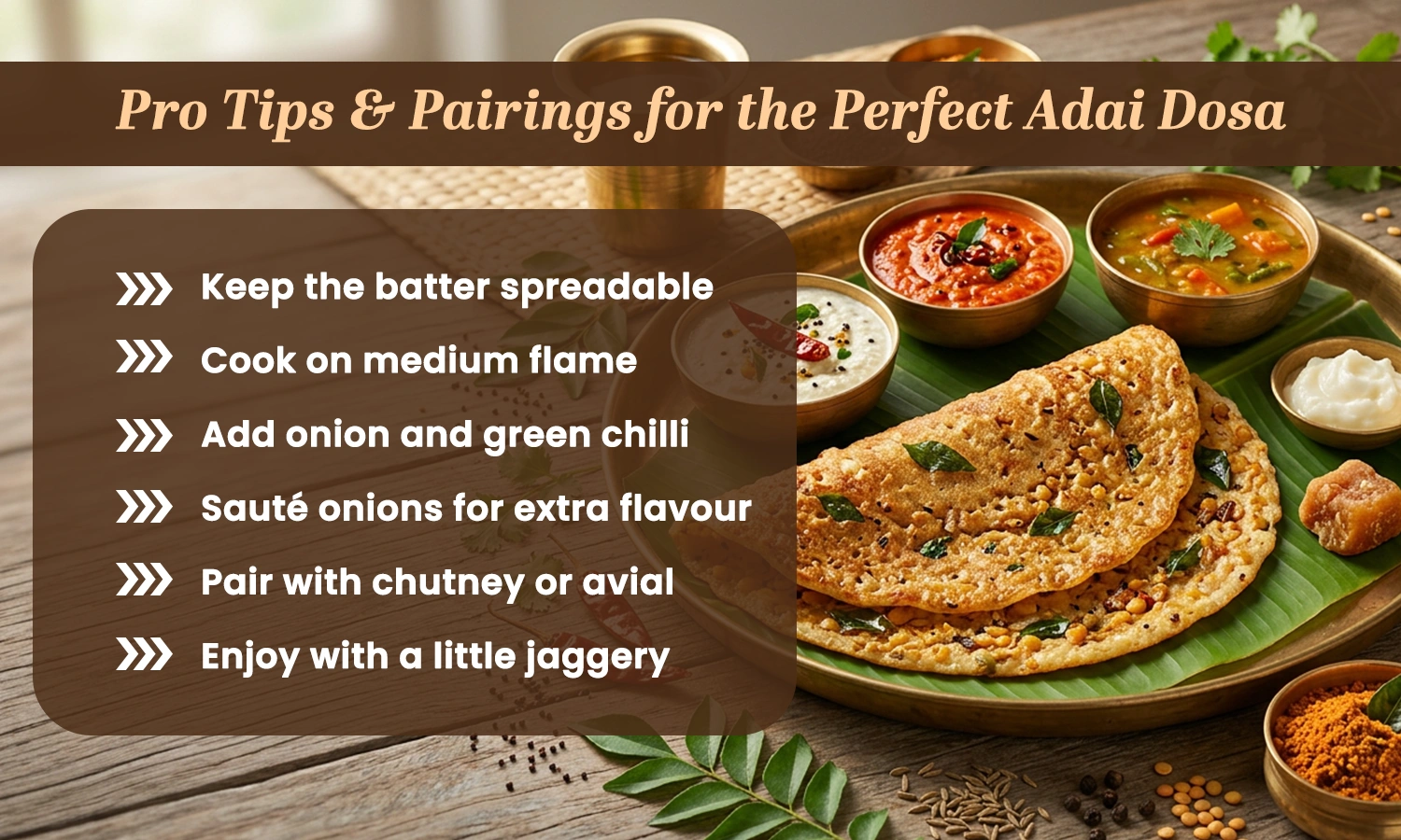 Adai Dosa Recipe