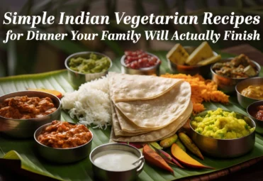 simple indian vegetarian recipes for dinner