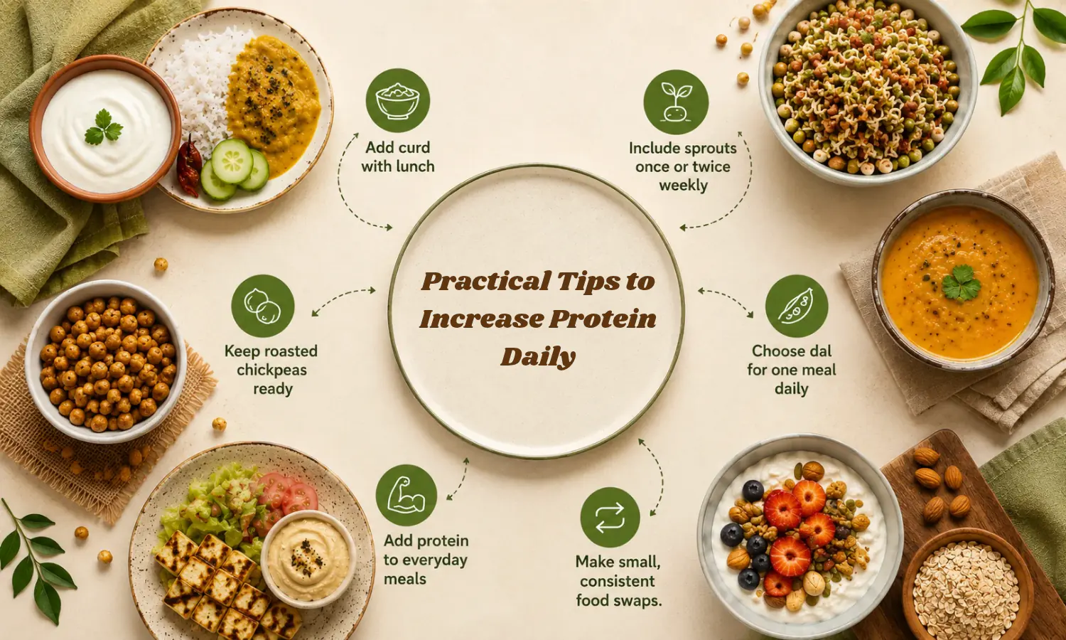 protein-rich vegetarian food