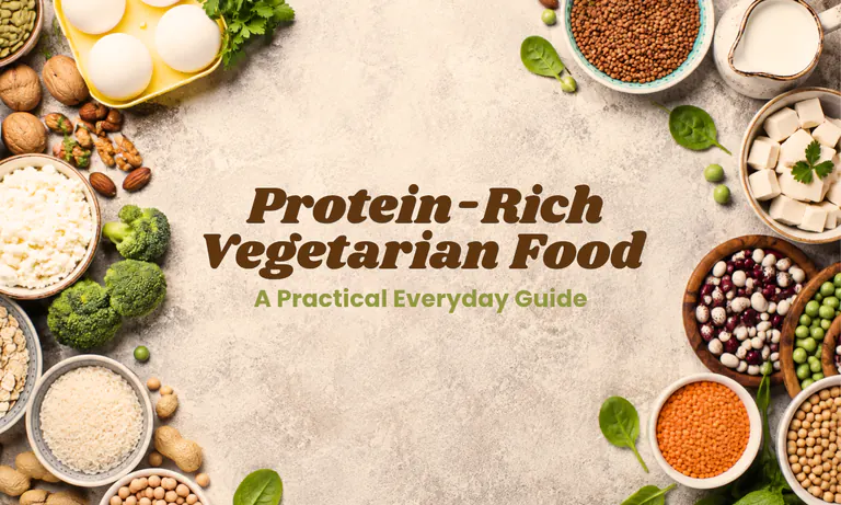 protein rich vegetarian food