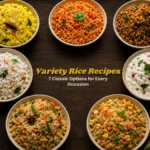 variety rice recipes